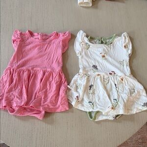 Kyte Baby twirl bodysuit dress set